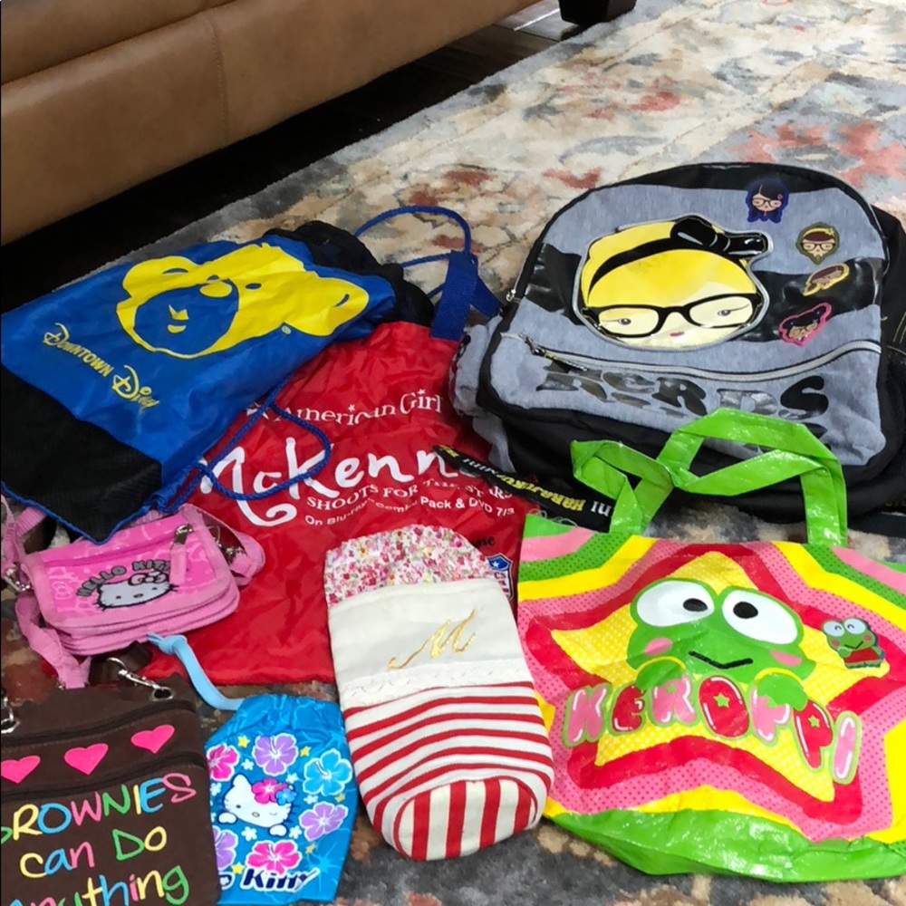 Bag Harajuku, !American girl,Disney, Hello Kitty